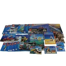 Lot of Lego City System Star Wars User Manuals