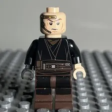 LEGO Star Wars Minifigure SW0526 Anakin Skywalker Dark Brown Legs Headset - 1V