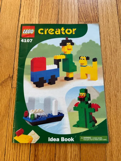 Lego Creator Idea Book (4107) Instruction Booklet Only