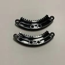 LEGO Technic Gear Rack 6 x 6 Curved 78442 Black