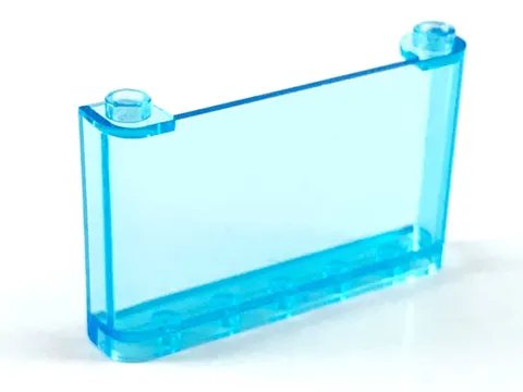 LEGO 2x Trans-Light Blue Windscreen 1 x 6 x 3 inv.624