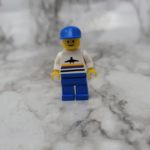 Lego Airport Worker Minifigure Town 6396