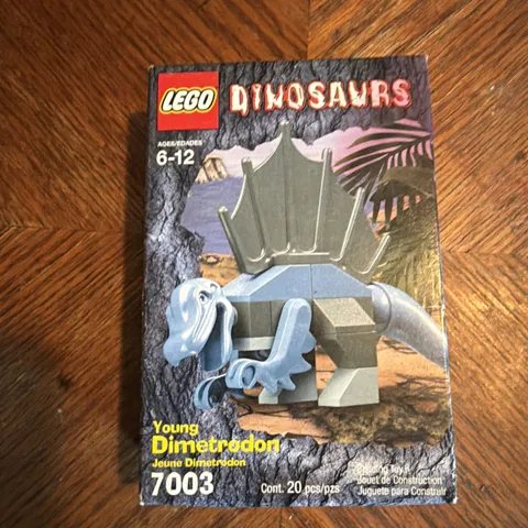 lego dinosaur young dimetrodon 7003 new in sealed box- Collector Owned