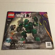 Lego Marvel What If Lego Set #76201 Instructions Book