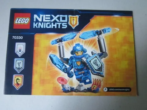 Lego Building Instructions Instruction Nexo Knights 70330