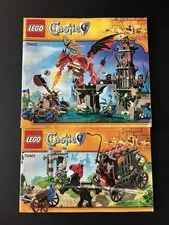 LEGO Castle Instruction Manual Books Only