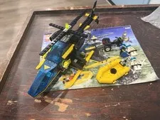 LEGO Town: Aerial Recovery (6462) Incomplete - See description