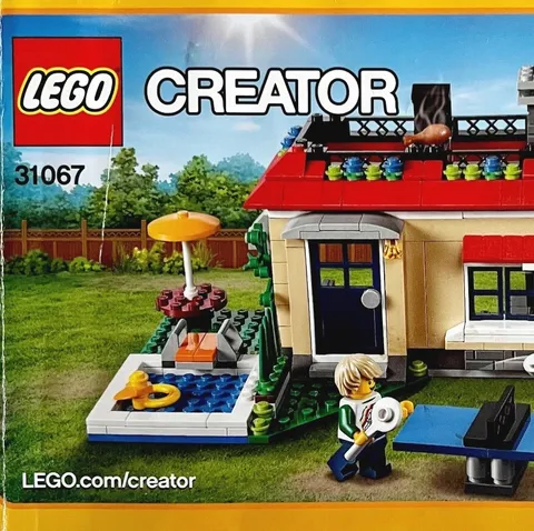 LEGO Creator Manual 31067 3 In 1 Booklet PB 2017 Accessory E60