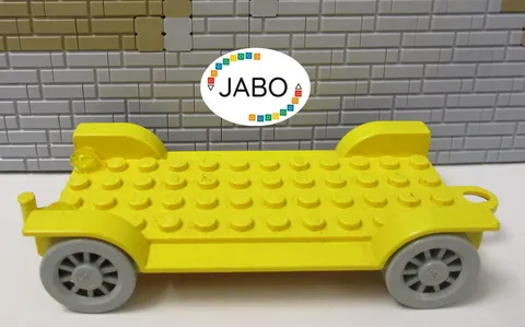 (G13/12) LEGO Fabuland x852c01 Vehicle Chassis 6x12 yellow 3680 3626