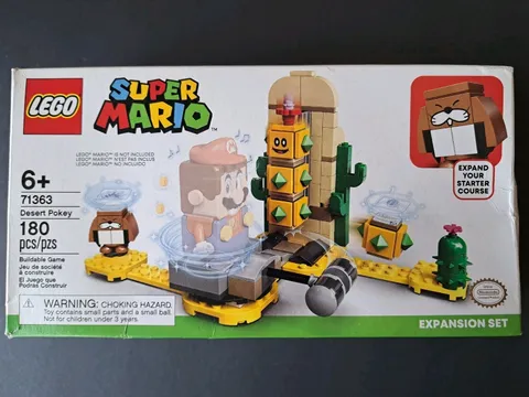 LEGO Super Mario: Desert Pokey Expansion Set (71363) Retired Complete Set!