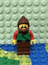 Lego Minifigures Castle Kingdoms Dark Forest Forestman 4 Cas010