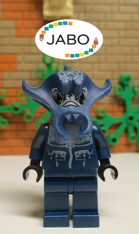 ( O6 / 20 / 5 ) Lego Atlantis atl003 Manta Warrior from set 8075 8059 8077