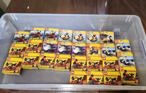 Rare LEGO Shell Promotional Sets Lot Of 27 Total - Brand New In Sealed Box
