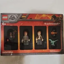 LEGO Jurassic World 2018 Bricktober Minifigure Set 2/4 Limited Ed 18 pcs