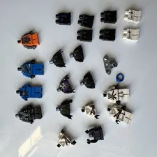 LEGO Minifigure Parts Lot Assorted Torsos & Legs Multicolor Plastic