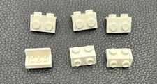LEGO Parts 99781 Lot 6 Bracket Bracket 1 x 2 - 1 x 2 White 1x2