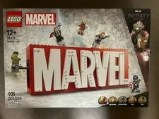 LEGO Super Heroes: Marvel Logo & Minifigures (76313)