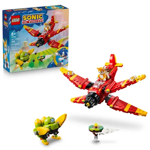 New Sealed - LEGO Sonic the Hedgehog Tails' Tornado-1 (77119)