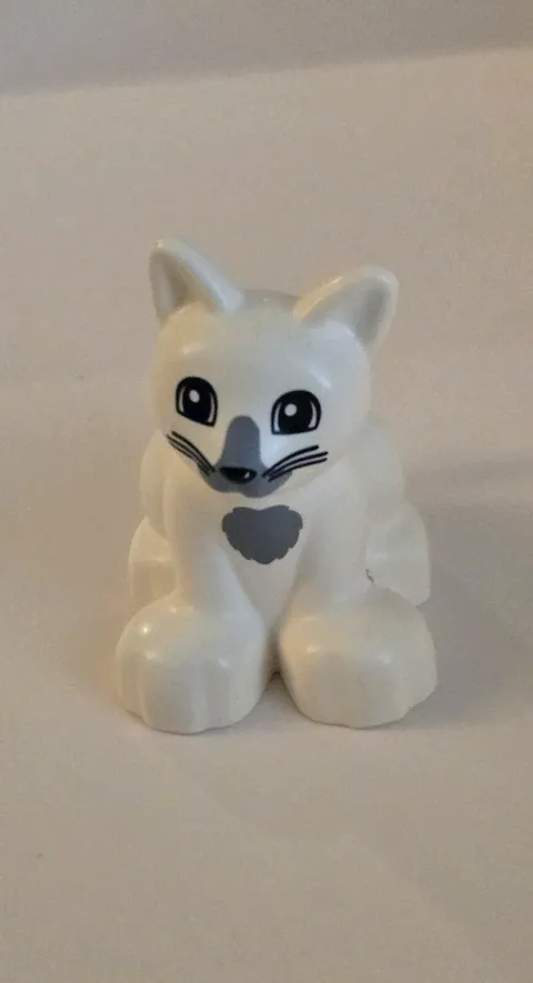 LEGO Duplo White Cat