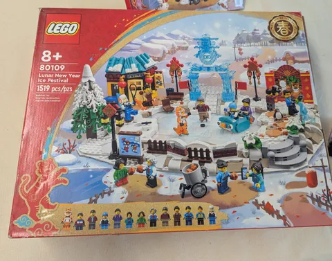 LEGO 80109 Lunar New Year Ice Festival  (No Box/And Opened) (As Is)