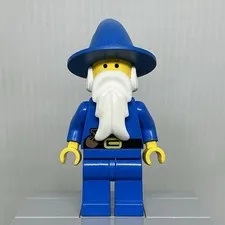 LEGO Castle Dragon Knights cas249 Majisto Wizard Black Plastic Cape Minifigure