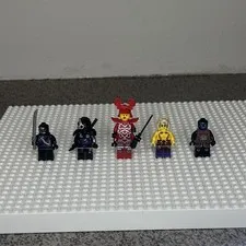 Random LEGO Ninjago Villains Lot of 5 Nindroid Kozu Krait Stone Army Scout