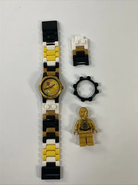 Star Wars Lego Minifigure C-3PO Kids Watch used 2004 for parts display