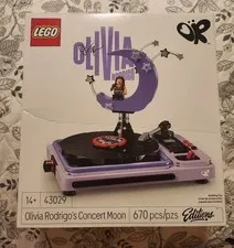 LEGO Editions #43029 Olivia Rodrigo's Concert Moon In Hand ,New In Box Vinyl NIB