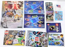 Lego Publications: Catalogs, Lego Club, Jack Stone, lot