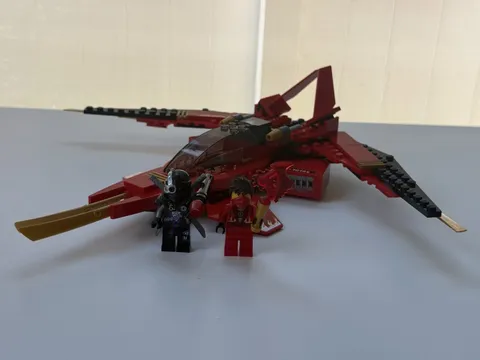 LEGO 70721 Kai Fighter *100% COMPLETE*  NINJAGO Masters of Spinjitsu Rebooted