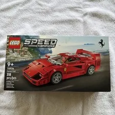 LEGO Ferrari F40 Toy Building Set 76934 Red Speed Champions Car New