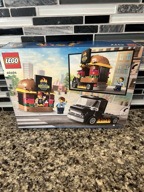 LEGO CITY Burger Truck 60404 Sealed New