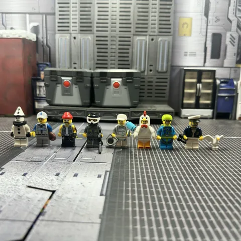 Lego 71001 Series 10 Collectible Minifigures Lot Of 8 Figures