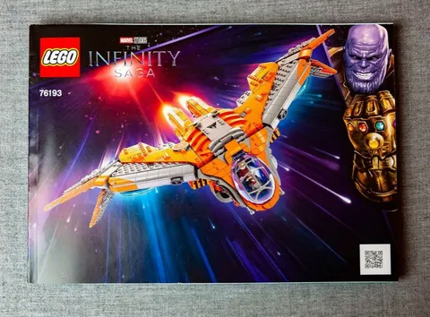 New LEGO The Guardians’ Ship - Building Instruction Manual from Marvel Set 76193