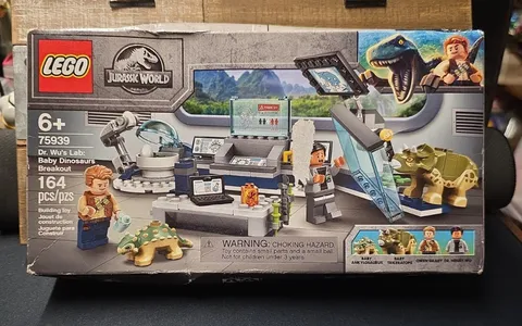 LEGO 75939 Jurassic World-Dr. Wu's Lab: BABY DINOSAURS BREAKOUT 2020