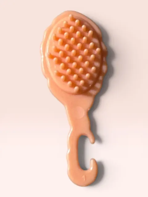 Vintage 1982 Mattel Dream Date Barbie Peach Brush Replacement Accessory Bratz