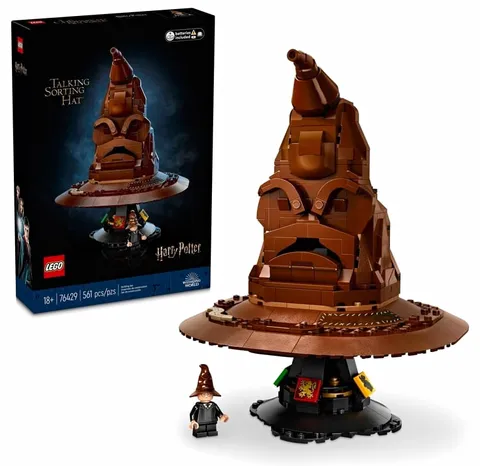 LEGO Harry Potter 76429 Talking Sorting Hat 561pcs 18+ Battery Powered