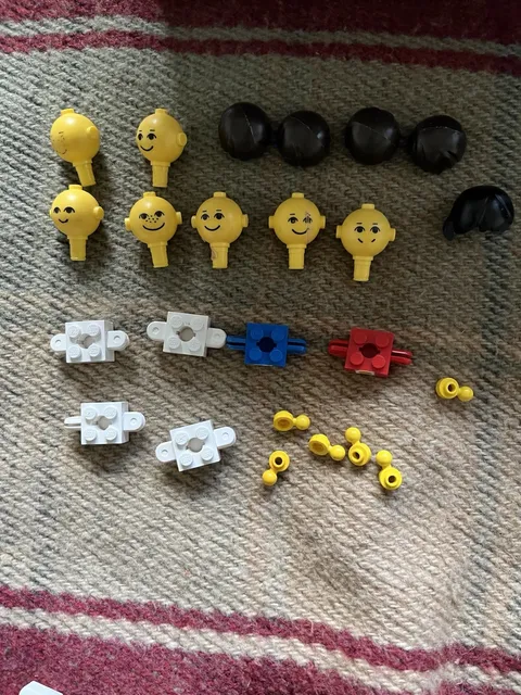 Vintage, Lego Homemaker Big Head Lot