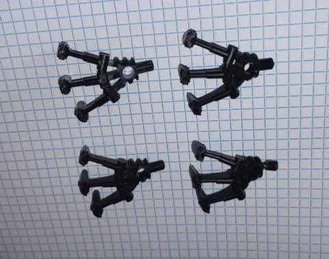4 Bionicle Lego 32506 Claw Hand Black Genuine Lego Parts WYSIWYG 4 pieces