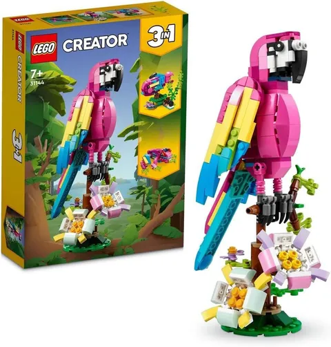LEGO Creator (31144) Exotic Pink Parrot 3 in 1 Retired BNIB SEALED