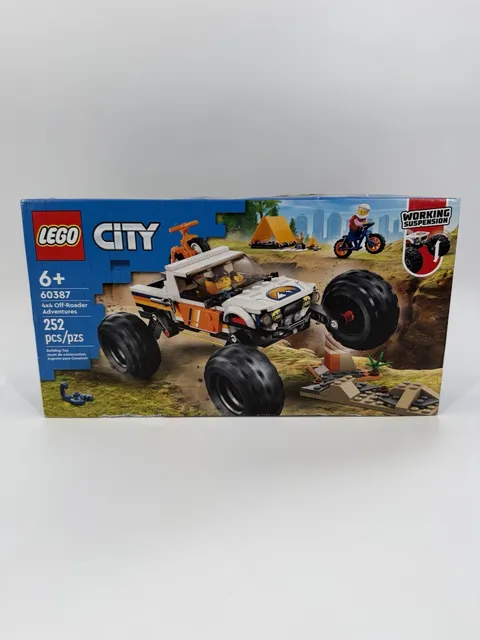 NEW LEGO CITY 60387 4x4 Off-Roader Adventures BUILDING SET 252 Pcs Retired