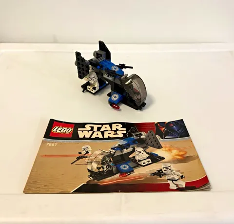 LEGO Star Wars 7667 Imperial Dropship Complete Set w/ Instructions