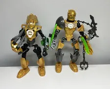 LEGO Hero Factory Lot of 2 - Rocka 3.0 (2143), & Rocka 4.0 (6202)