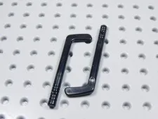 LEGO Lot of 2 Black Hockey Stick Sticks Sports Gear Minifig BU
