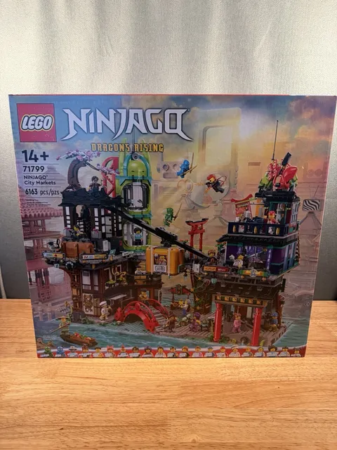 LEGO NINJAGO: Ninjago City Markets 71799 Sealed Brand New in Box