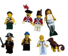 LEGO Pirates 6243 Brickbeard Buccaneers Minifigures Monkey Pirate