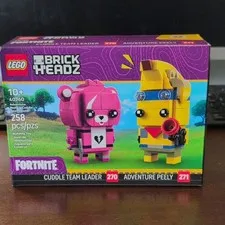 LEGO GWP BrickHeadz Fortnite Adventure Peely & Cuddle Team Leader Set 40760