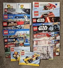 Star Wars, Other Lego Instruction Manuals Only Lot 