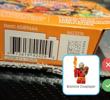 2026 Lego Series 29 Collectible Minifigure 71052 Bionicle Cosplayer COL475 NIB