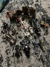 LEGO Star Wars Bulk Lot Mixed Bricks & Pieces w/ Ships, No Minifigures